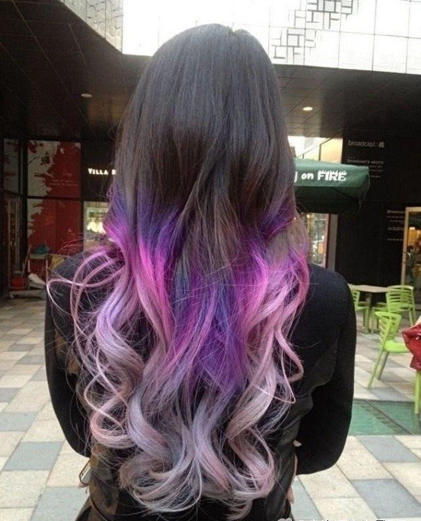 如何退红色,漂白发,染蓝色,染亚麻色?